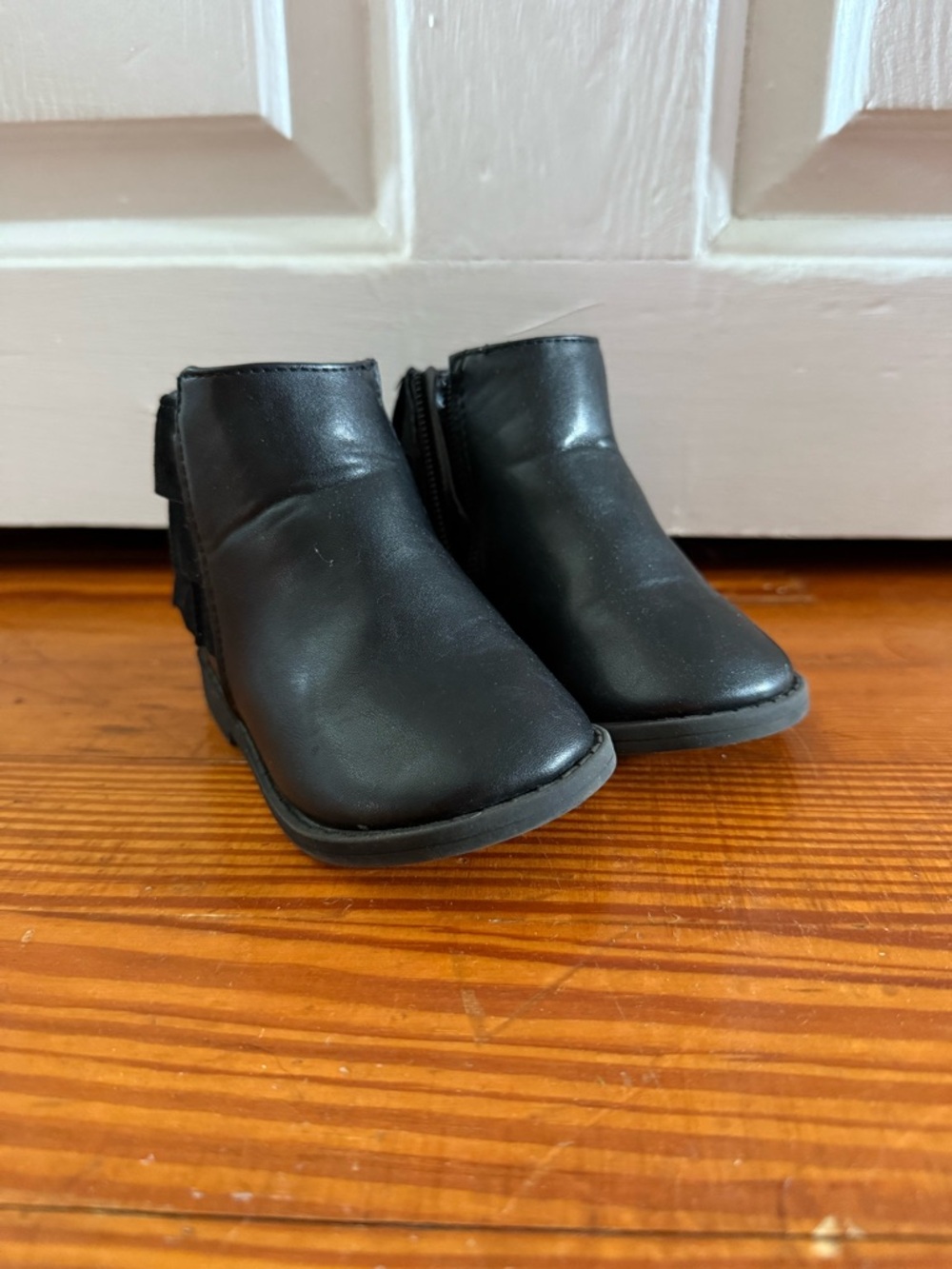Toddler Black Ankle Boots